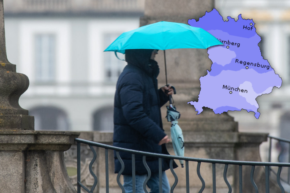 Wetter in Bayern bleibt launisch: Regen und Gewitter erwartet
