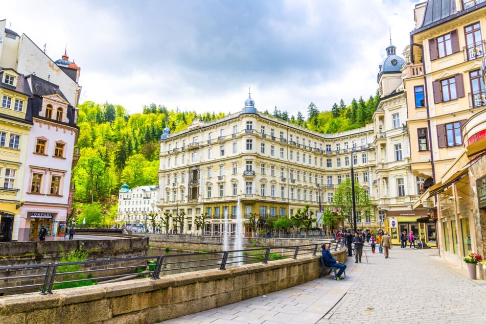 Beliebt bei deutschen Touristen: der tschechische Bäderort Karlovy Vary.