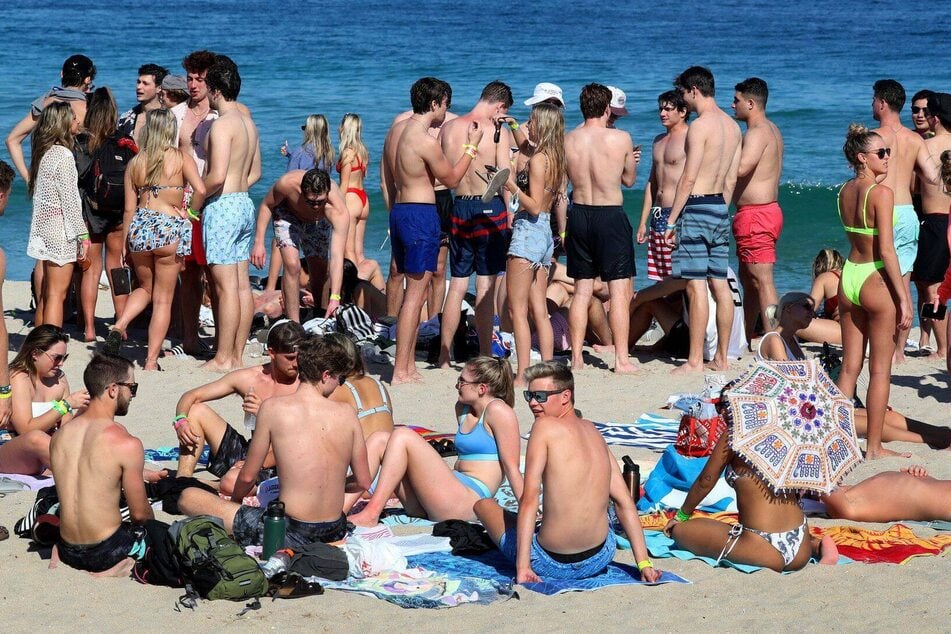 Spring break is traditionally when many students head to the beach to blow off steam and party.