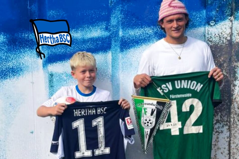 Nach Handschlag-Patzer: Hertha-Star Reese beschert Einlaufkind Happy End