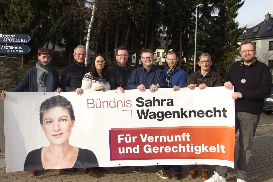 Mit acht Kandidaten will das BSW in den Stadtrat einziehen.