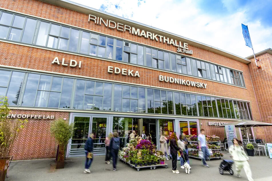 The Rindermarkthalle St. Pauli (Neuer Kamp 31) in Hamburg.