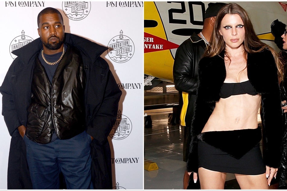 Julia Fox (r) got real about the ramification of dating Kanye "Ye" West.