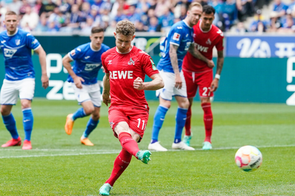 Hinein ins Glück: Florian Kainz ließ TSG-Keeper Oliver Baumann beim zwischenzeitlichen 1:0 keine Chance und schob locker ein.