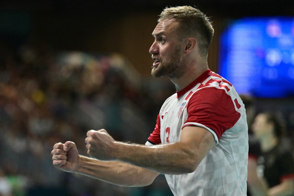 Schmerzhafter Ausfall! Für Kroatiens Handball-Star Luka Cindric (31) ist die Weltmeisterschaft wohl gelaufen.