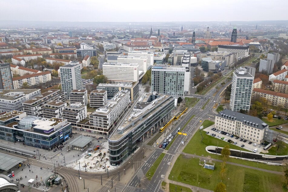 Das Tor zur Innenstadt um Wiener Platz und Prager Straße soll aufgewertet werden.