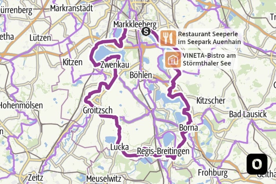Kartengrundlagen: outdooractive Kartografie, OpenStreetMap (www.openstreetmap.org)