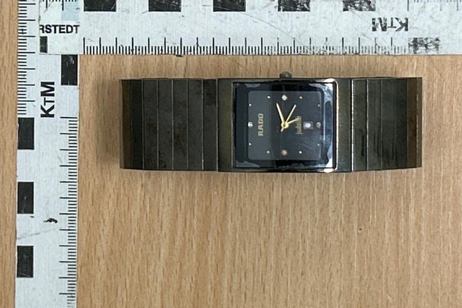 Die geklaute Uhr des Schweizer Herstellers Rado, die am 13. September 2025 gefunden wurde.