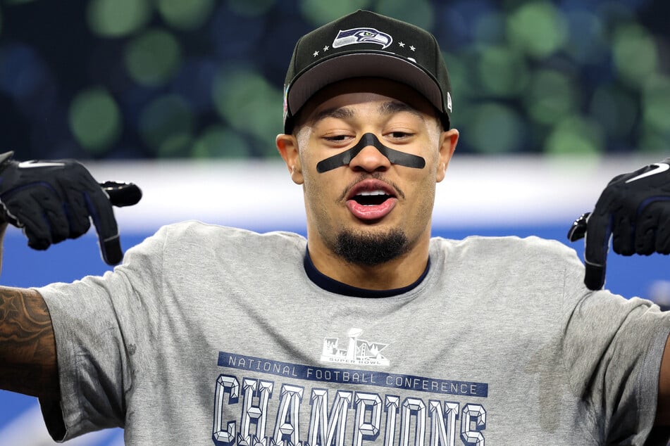 Jaxon Smith-Njigba was just named offensive player of the year at the NFL Honors.