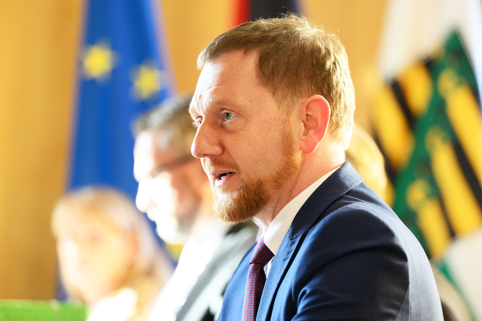 Ministerpräsident Michael Kretschmer (47, CDU) sorgte mit einer Äußerung für Unmut im Freistaat.