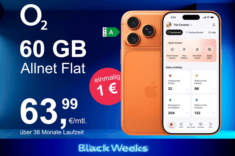 Das neue iPhone 17 Pro Max inkl. 60 GB Datenvolumen für nur 1 Euro exklusiv bei o2.