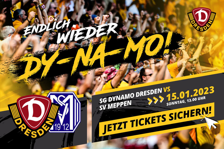 Sichert Euch jetzt Tickets für das Spiel am Sonntag (15.1.) gegen den SV Meppen!