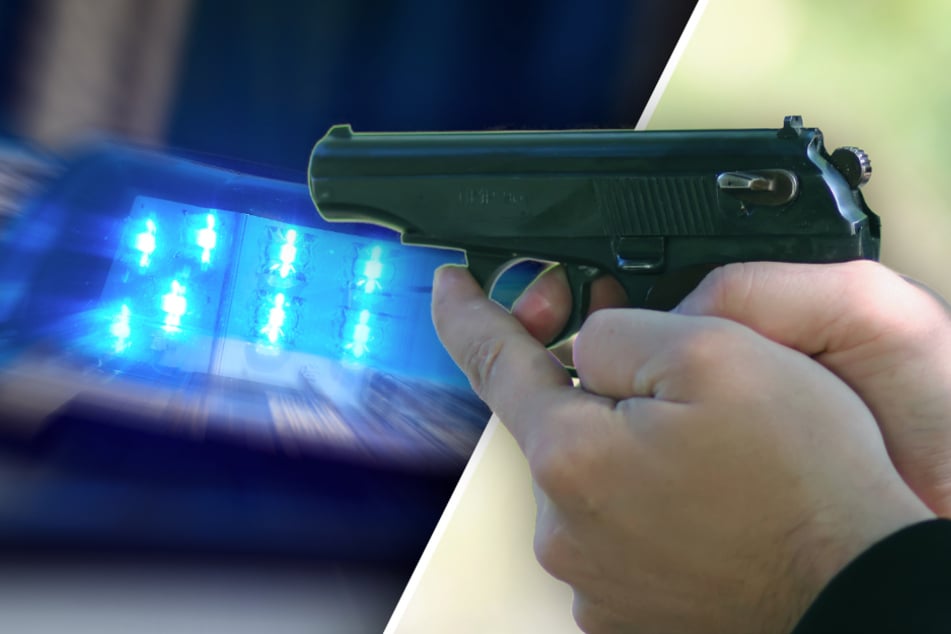 Verrückt! Mit einer Softair-Pistole ballerte ein bislang unbekannter Jugendlicher auf eine Schaffnerin. (Symbolfoto)