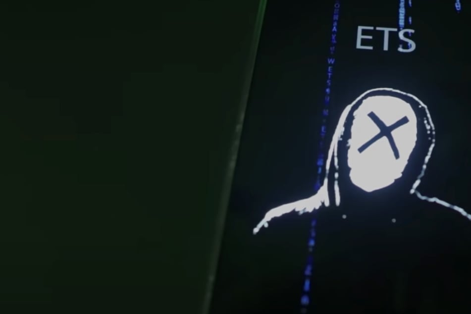 Das "ETS"-Handy ist in dem Video zu sehen.