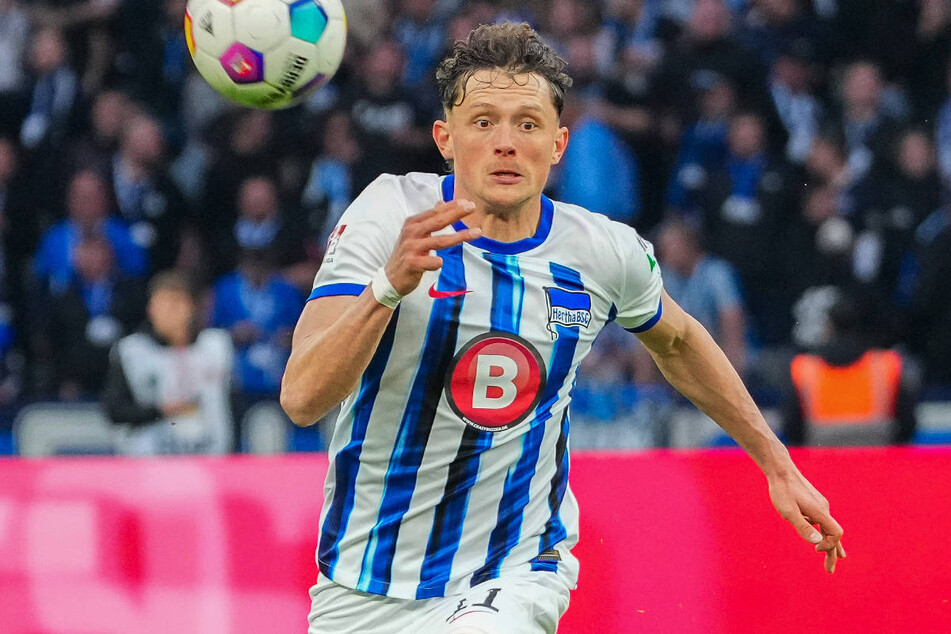 Fabian Reese (26) geht bei Hertha BSC stets mit vollem Einsatz voran, aber wie lange noch?