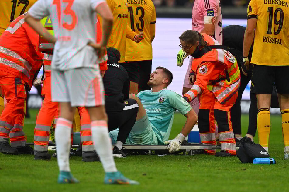 Lennart Grill verletzte sich gegen Düsseldorf schwer. Ob er in dieser Saison noch einmal auf dem Platz stehen wird, ist fraglich.