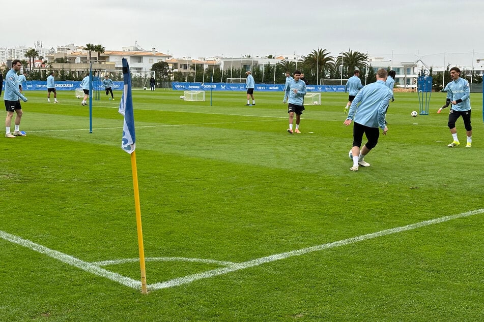 Die erste Einheit des Tages läuft.