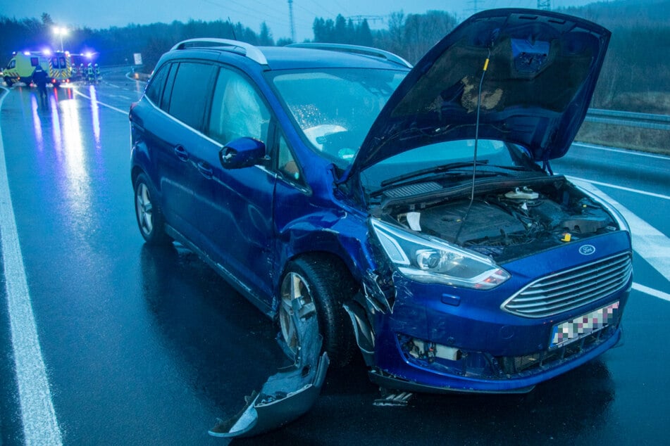 Die Ford-Fahrerin wurde bei dem Zusammenstoß leicht verletzt.