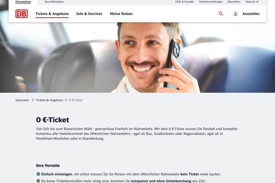 Diese Website ließ sich bis Mittwochnachmittag öffnen, wenn der Link vom Plakat im Browser eingegeben wurde.