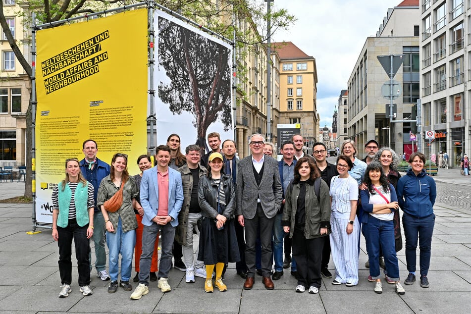13 Kulturinstitutionen machen dieses Jahr mit, die Beteiligten versammelten sich gestern am Dr.-Külz-Ring.