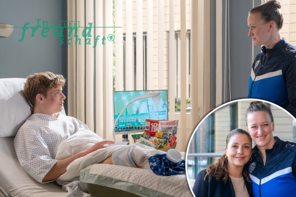 In aller Freundschaft: Harte Fouls und Dopingvorwürfe: So wird die "In aller Freundschaft"-Folge mit Torhüterin Almuth Schult