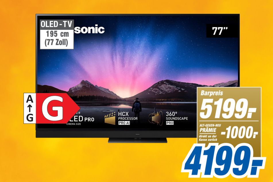 77-Zoll Panasonic-Fernseher TX-77LZW2004