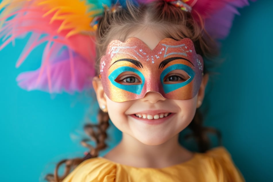 Ein Maskenball für Kinder findet in Glauchau statt. (Symbolbild)