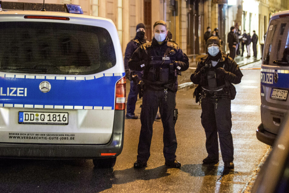 Die Polizei war am vergangenen Wochenende verstärkt in der Dresdner Neustadt unterwegs. (Symbolbild)