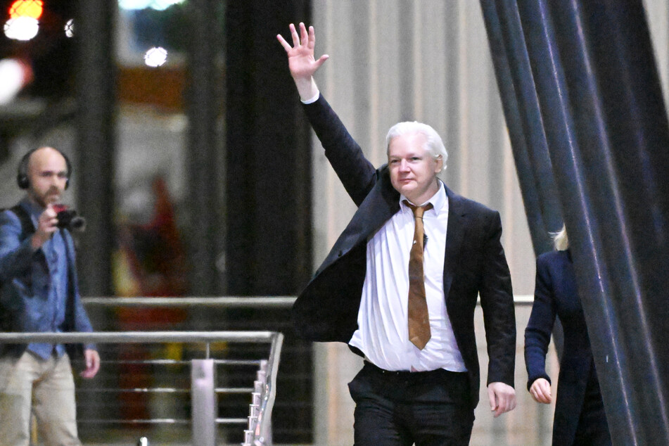 Julian Assange (52) kam am Mittwoch in Australien an.