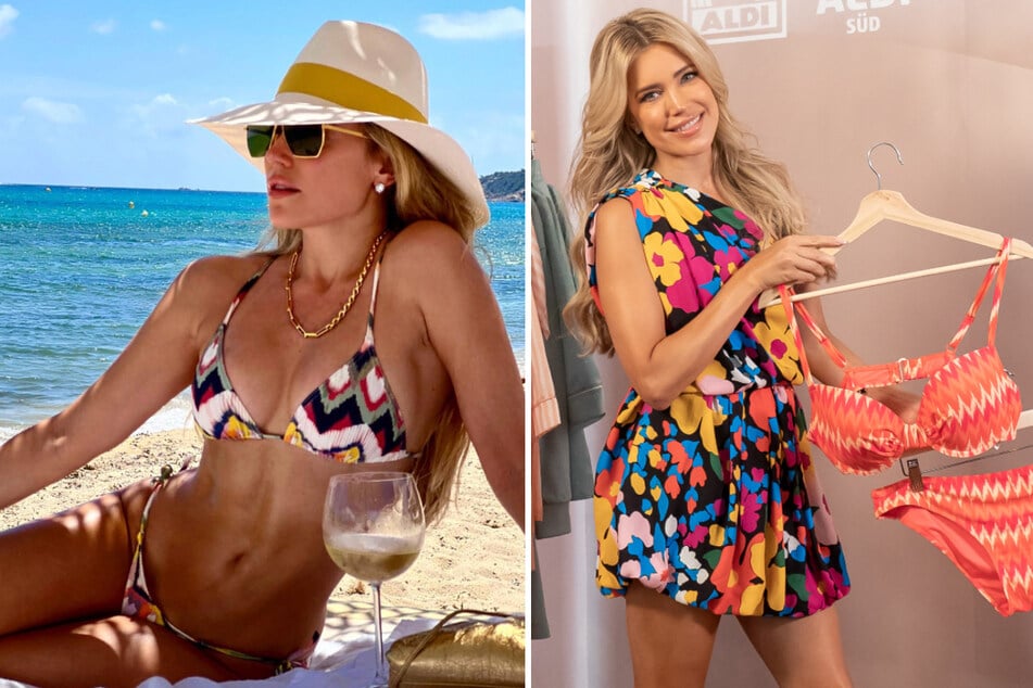 Im Aldi-Bikini an der Côte d'Azur: Sylvie Meis testet eigene Kollektion!