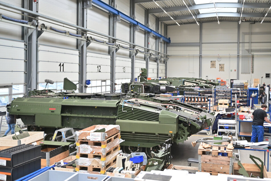 Rheinmetall produziert auch den Schützenpanzer Puma.