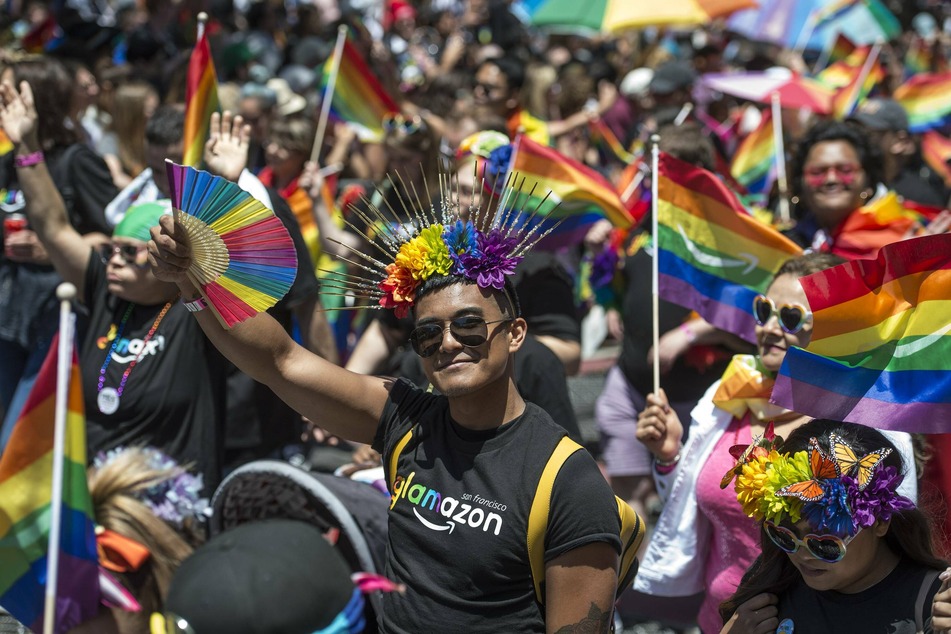 Amazon is an avid supporter of the LGBTQ+ community, and has been an annual sponsor to the pride parade in San Francisco (picture from 2019).