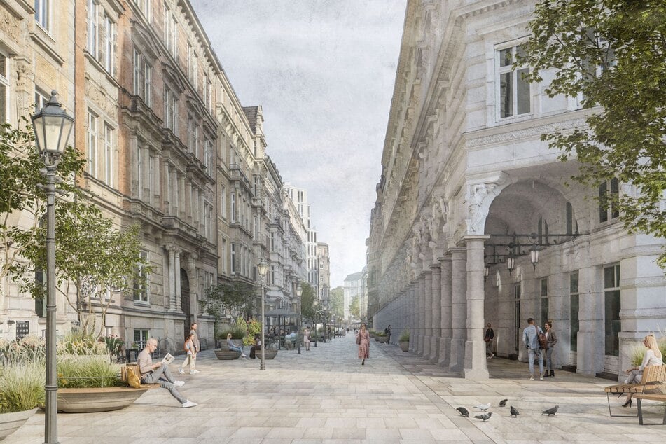 So sollen die Colonnaden in Zukunft aussehen.