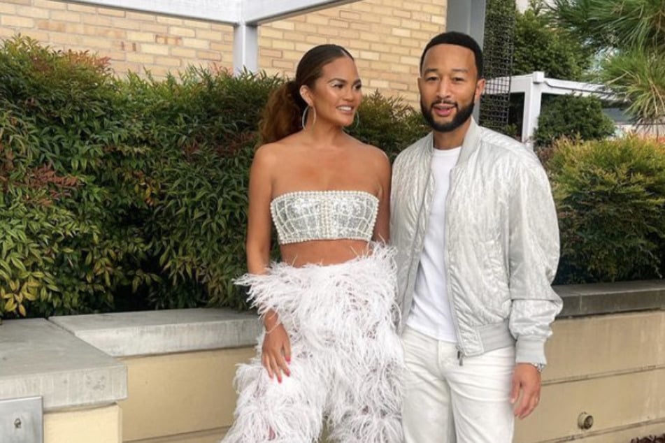 Chrissy Teigen and husband John Legend renewed their vows on Thursday to celebrate their 10-year anniversary.