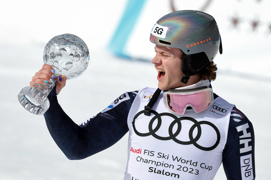 Erst im vergangenen März sicherte sich Lucas Braathen (23) die Kristallkugel für den Gesamtsieg im Slalom.