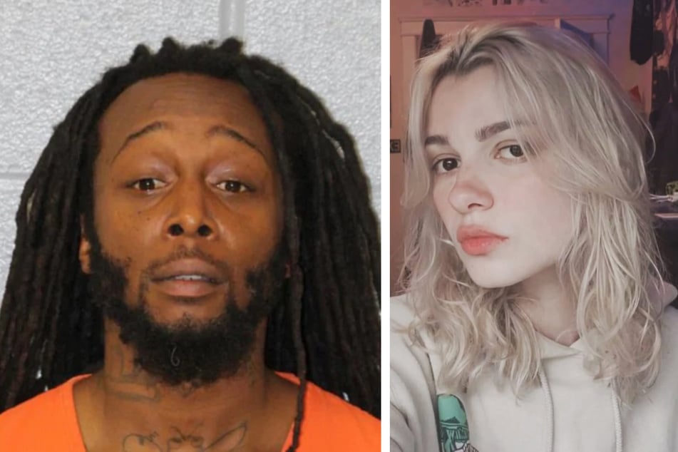 Iryna Zarutska (†23, r.) soll von Decarlos Brown (35) erstochen worden sein.