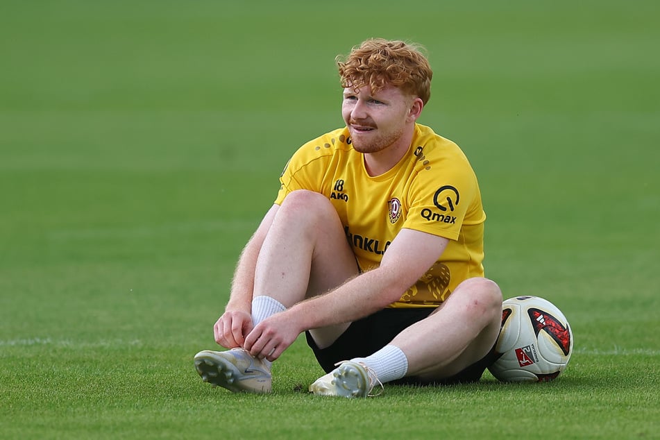 Unterstützt seinen Jugendklub beim Bau eines neuen Kunstrasenplatzes: Dynamos Robert Wagner (23).