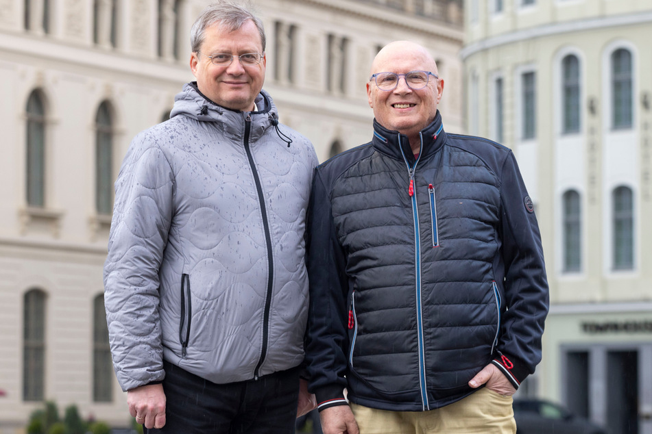 Die GHND-Vorstandsmitglieder Torsten Kulke (58, l.) und Jürgen Borisch (80) haben zusammen mit ihren Mitstreitern viel erreicht.