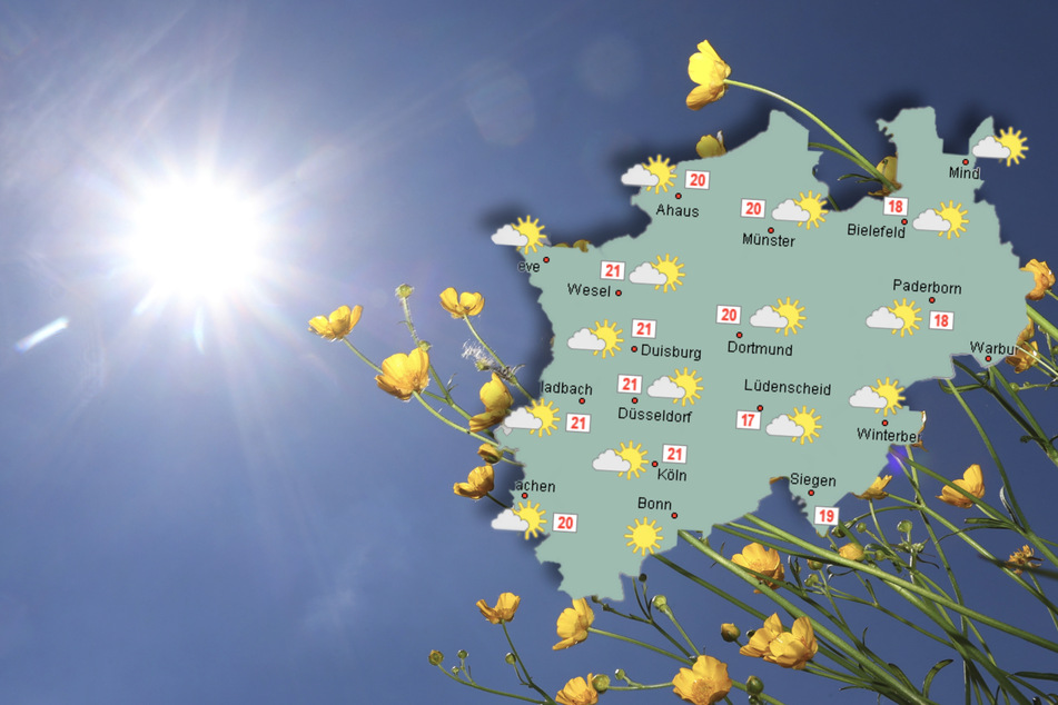 Sommer, Sonne, Sonnenschein: Warmes Wochenende mit bis zu 29 Grad in NRW