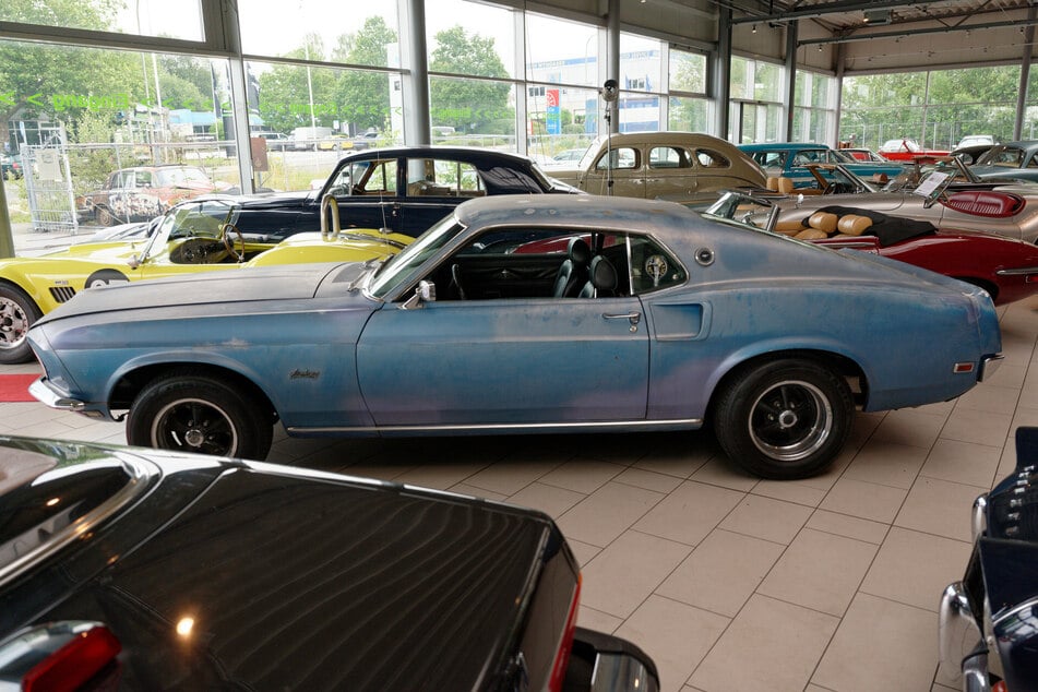 Das Auto sei fahrbereit, die Jahre haben dem Fahrzeug aber zugesetzt.