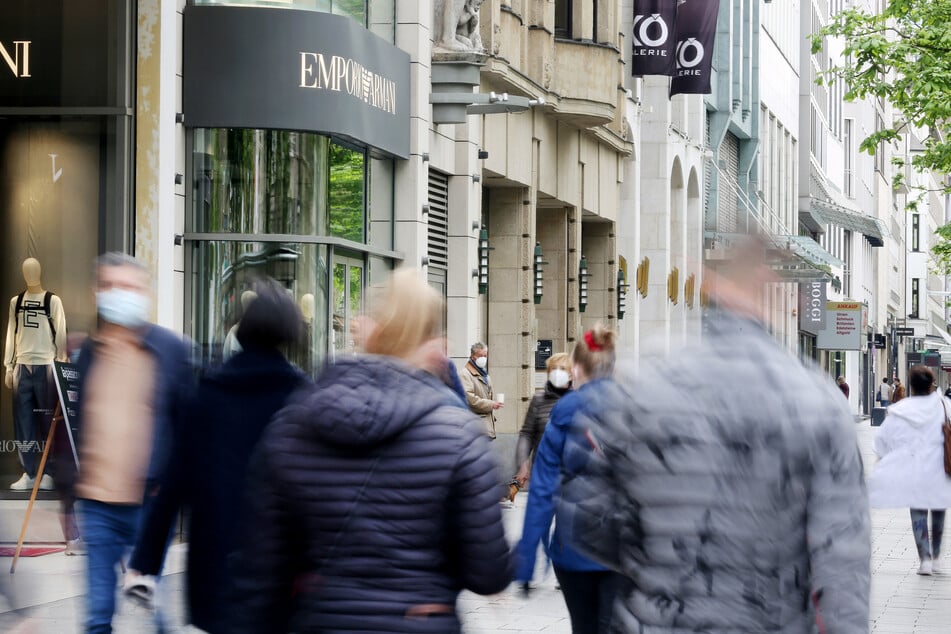 Auf der Nobel-Einkaufsstraße "Kö" in Düsseldorf gab es vor Kurzem mehrere Raubüberfälle.