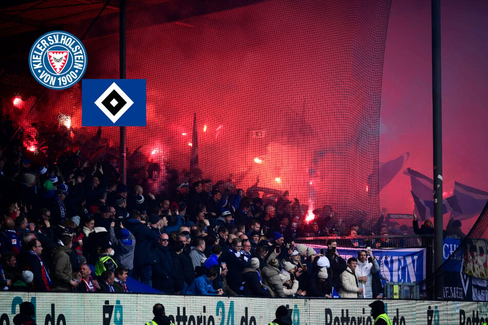 Pyrotechnik: Holstein Kiel gegen HSV nach wenigen Minuten unterbrochen!