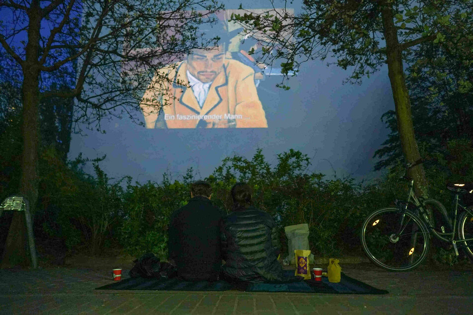 "Loving Vincent" wird im Freien gezeigt.