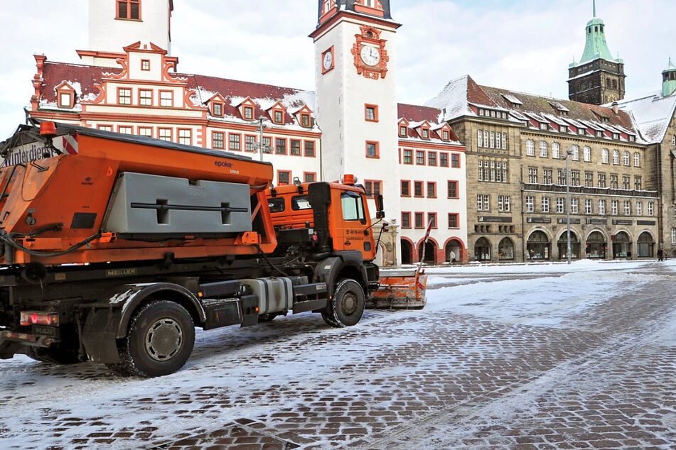 Frostige Aussichten! Millionen-Defizit beim Chemnitzer Winterdienst