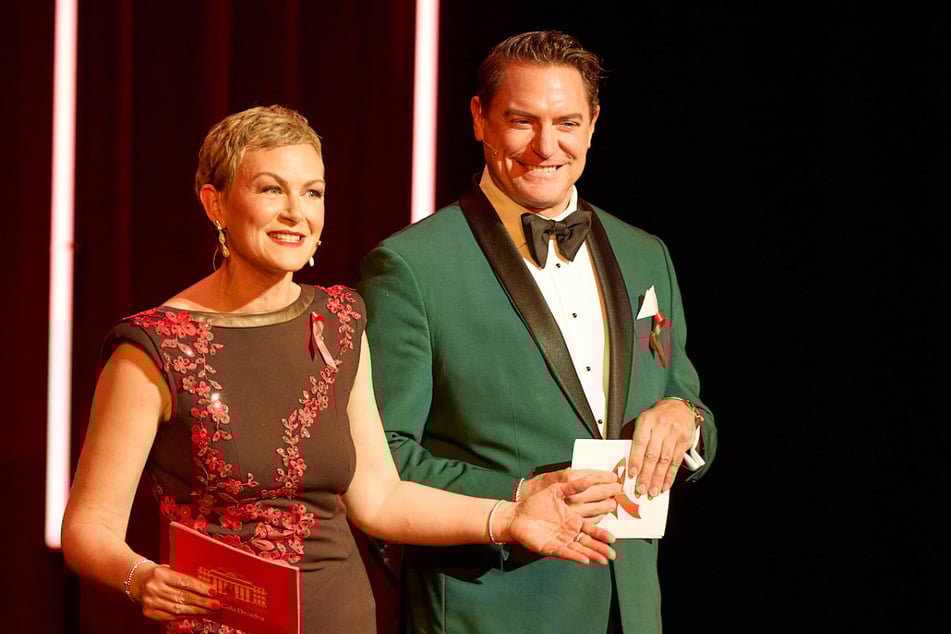 Die beiden SAT.1-Frühstücksfernseh-Moderatoren Karen Heinrichs (51) und Benjamin Bieneck (42) führten ganz charmant durch die Gala.