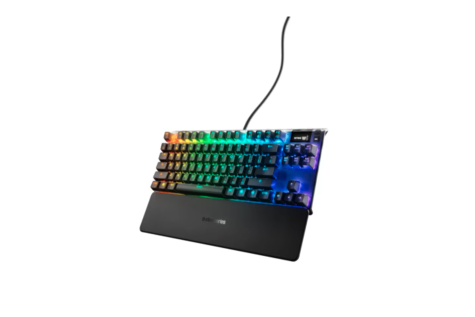 Wer sich eine kompakte Gamingtastatur wünscht, die ein funktionales Tippen ermöglicht, der ist mit der "SteelSeries Apex 7 TKL" gut beraten.