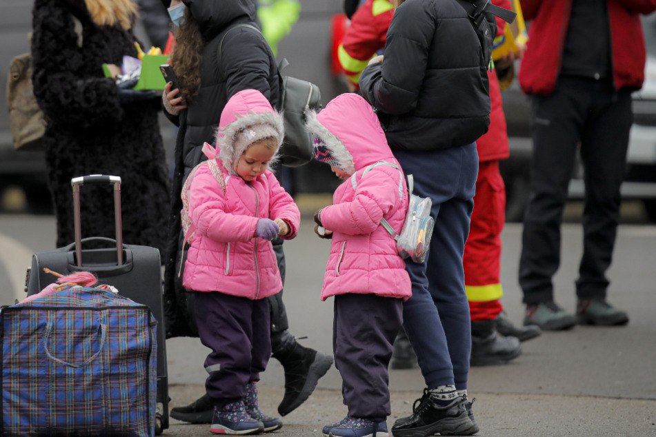 Laut dem Bundesinnenministeriums sind mittlerweile 1800 ukrainische Flüchtlinge in Deutschland angekommen.