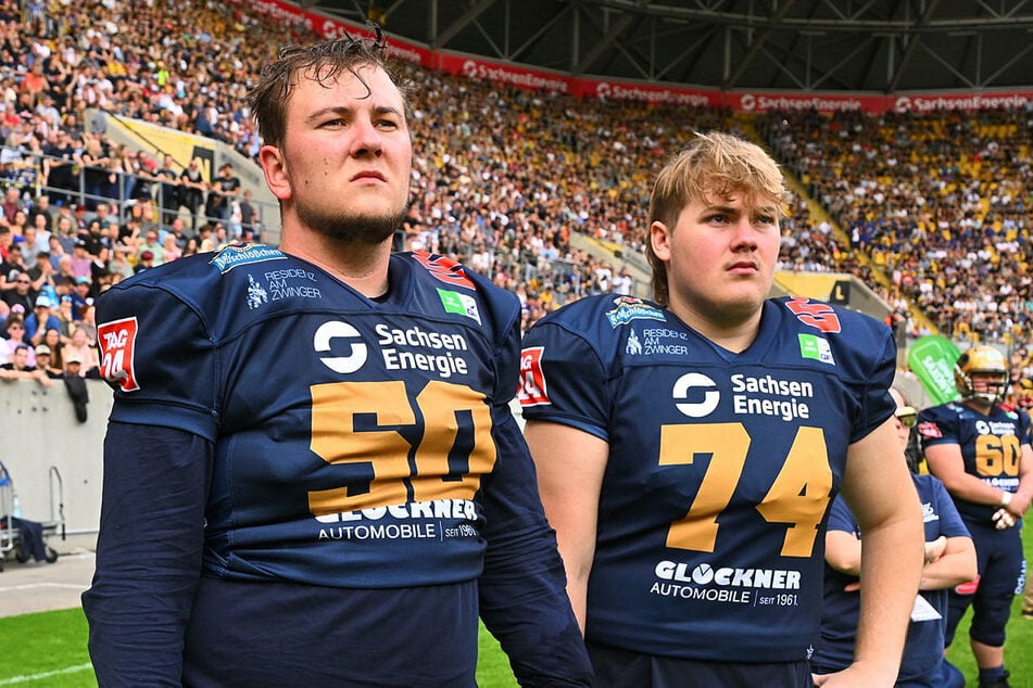 Henry Flatt (19, r.) und Paul Jakob (21, l.) waren beim Sparkassen Gameday bereits dabei, aber nur ein bekam Spielzeit.