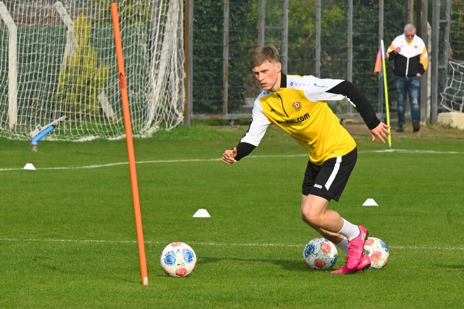 Jonas Sterner (23) trägt wieder die schwarz-gelben Farben der SGD!