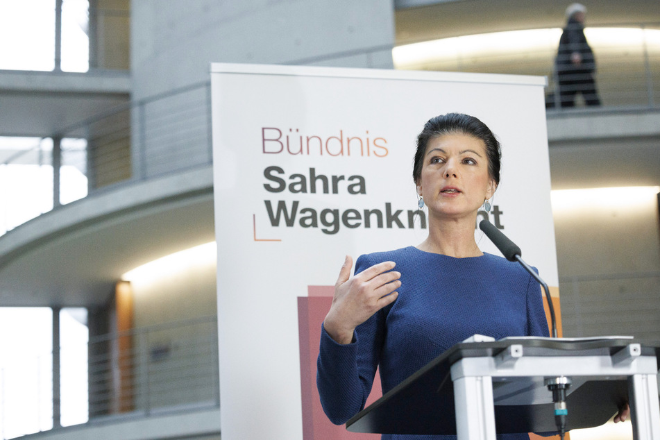 Sahra Wagenknecht (54) gründete mit ihrer Partei BSW in Sachsen den ersten Landesverband.